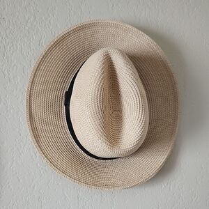 Solar Escape UV Casual Fedora Sun Hat | Tan / Wheat | UPF 50+ Beachwear Packable